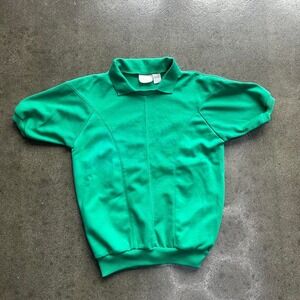 Vintage Envoy Green Size Medium Polo Tee Shirt